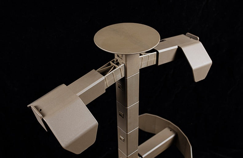 MF Helmet Vest Gear Tactical Equipment Display Stand AC-19 ( Black / Tan )-Tan