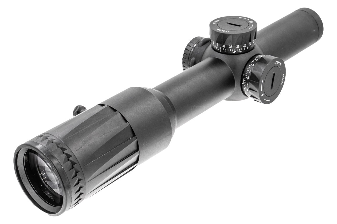 MF EG VODO Style 1-6x24 FFP LPVO Airsoft Scope ( Black )
