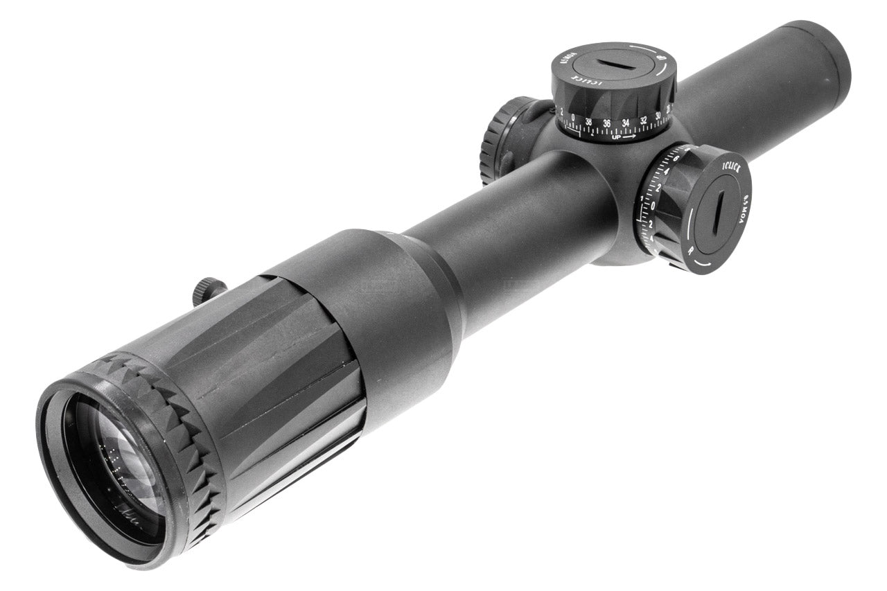 MF EG VODO Style 1-6x24 FFP LPVO Airsoft Scope ( Black )