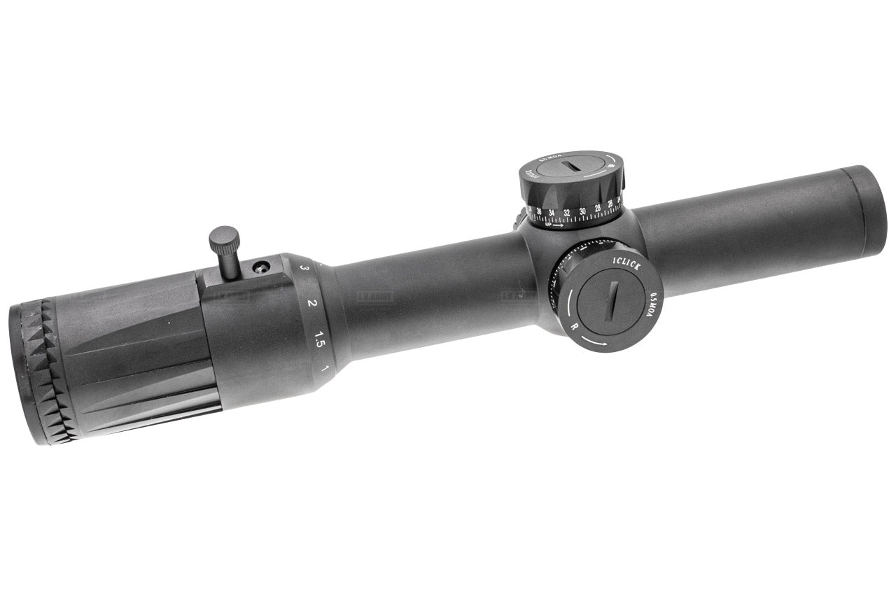MF EG VODO Style 1-6x24 FFP LPVO Airsoft Scope ( Black )