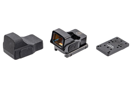 Reflex Mini Airsoft Red Dot Sight with Universal Mount and RDS Screws ( Black )