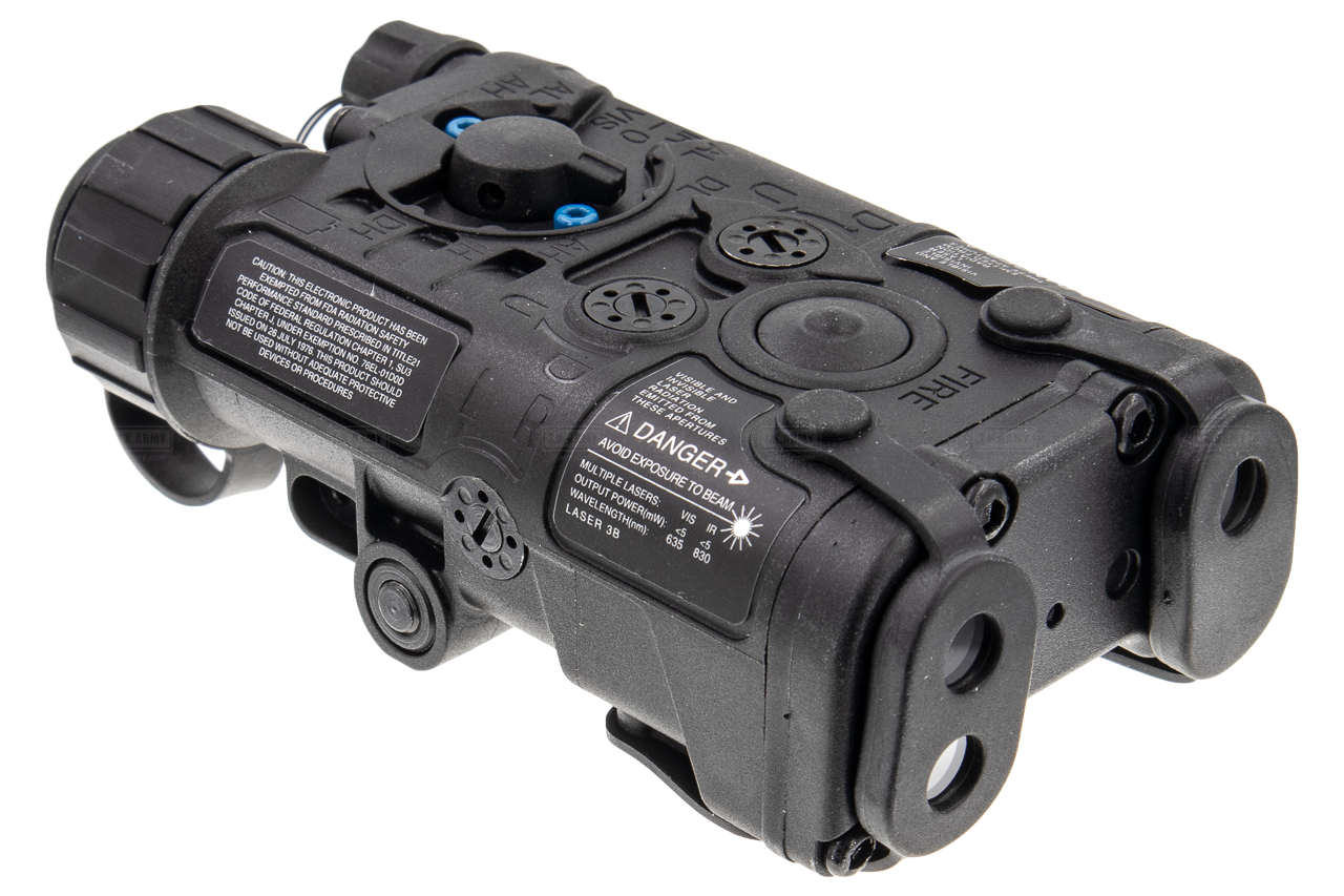 MF LAB PEQ NGAL Drive ( LED / IR / Red or Green Laser ) ( Polymer )-Dark Earth ( DE )-Green Laser