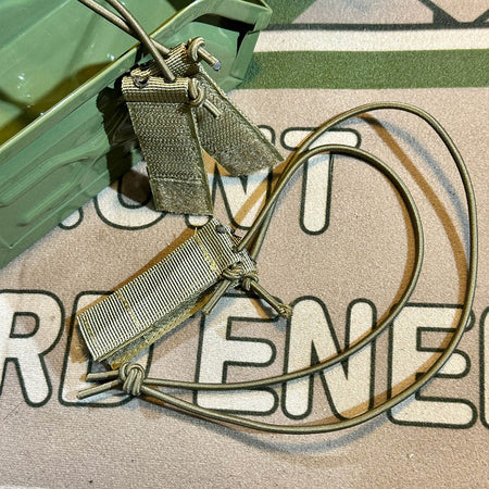 Velcro & Elastic Rope Kit for Goggle ( Boogie Regulator Bungee Velcro Strap Kit )