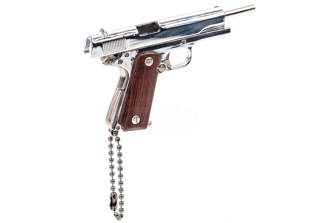 MF 1/3 Metal 1911 Dummy Keychain ( Silver )