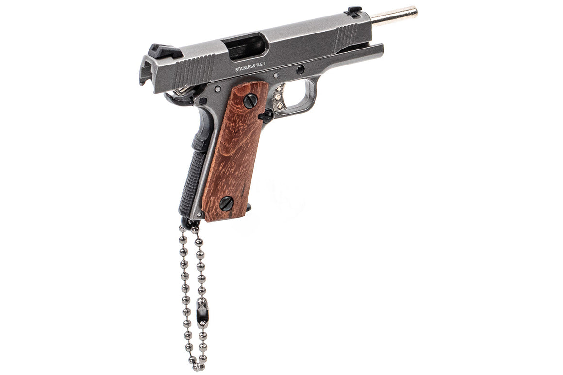 MF 1/3 Metal Kimber Style 1911 Dummy Keychain ( Metal Grey )