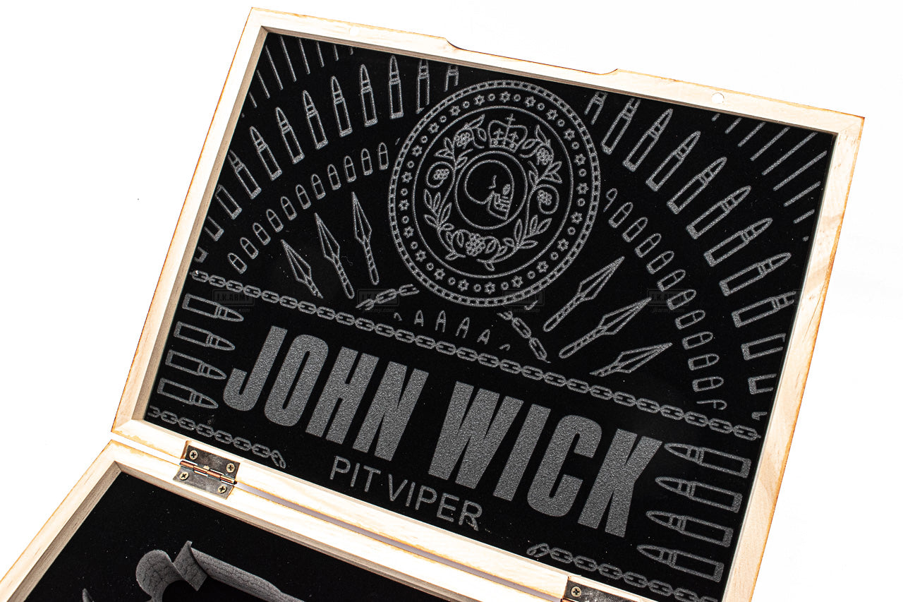 MF TTI Style JW John Wick Pistol Wood Case for TTI EMG / ARMY Pit Viper