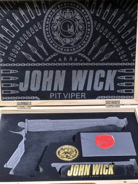 MF TTI Style JW John Wick Pistol Wood Case for TTI EMG / ARMY Pit Viper