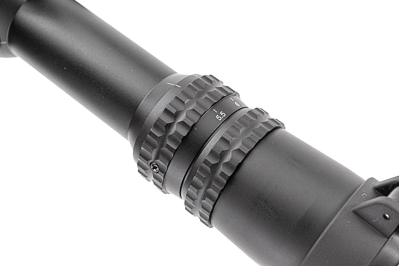 MF NF Style 5.5-22x56 Airsoft Rifle Scope ( Black )