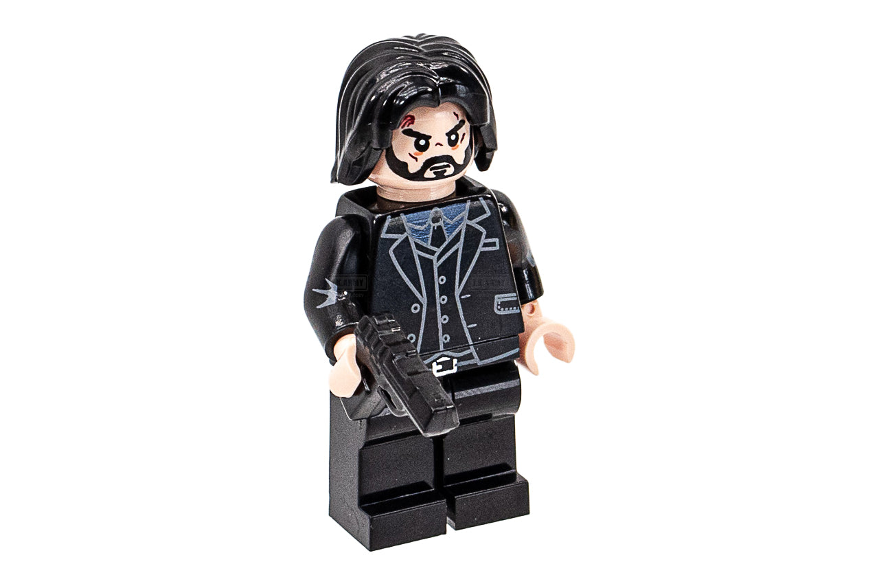 John Wick JW Style Building Blocks Set Dummy Toys Model ( 1:35 )