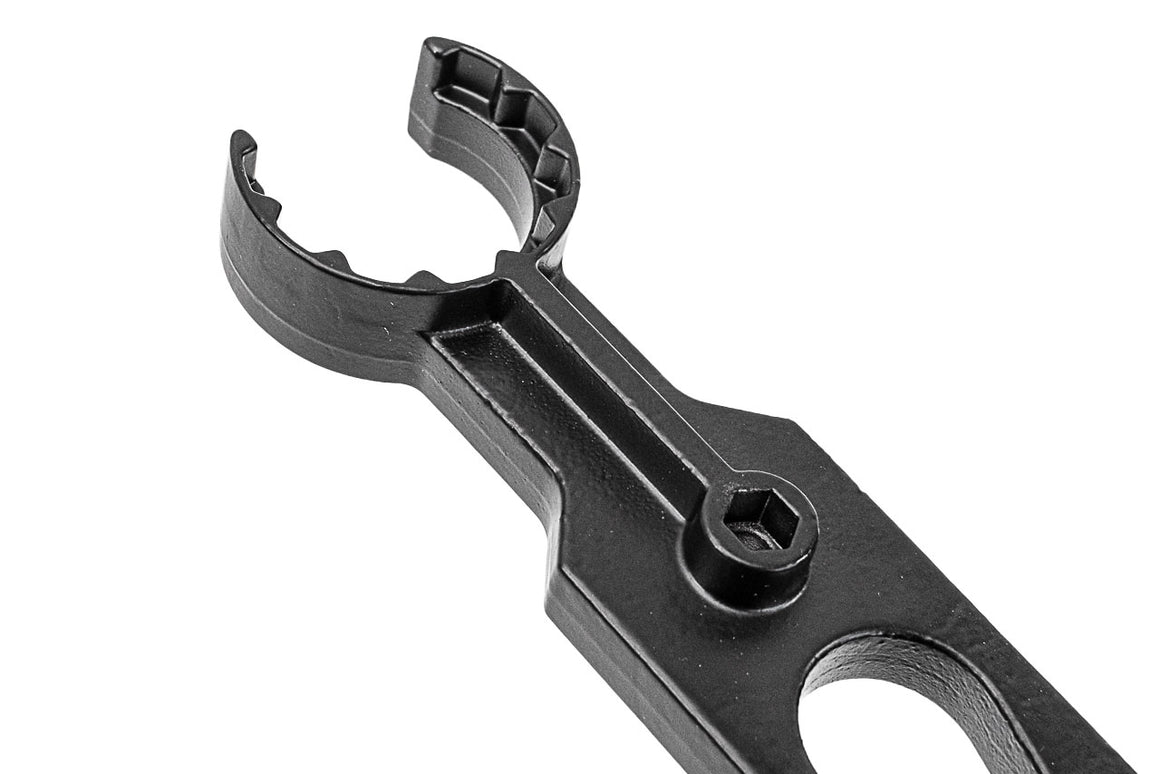 MF AR / M4 Barrel Nut / Stock Nut Type B Wrench Tool ( Multi-Purpose Combo Wrench Barrel Nut Stock Tool )