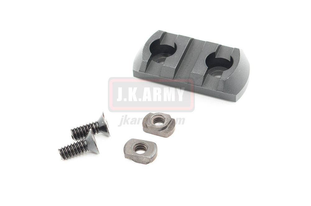 MF Aluminum M-LOK Rail 3 Section ( Black )