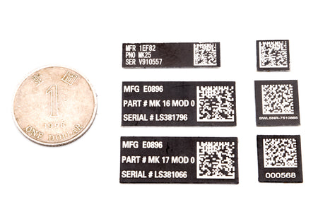 UID QR Code Style 0.5mm Aluminum Sticker-MK16 ( SCAR-L )