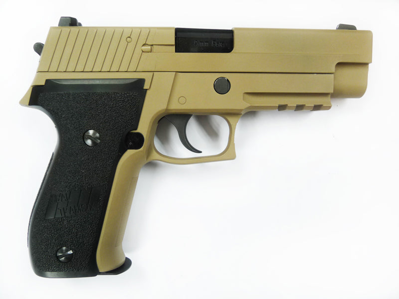 WE F226 MK25 Railed Full Metal GBB Pistol ( No Marking ) ( DE ) ( 226 P226)