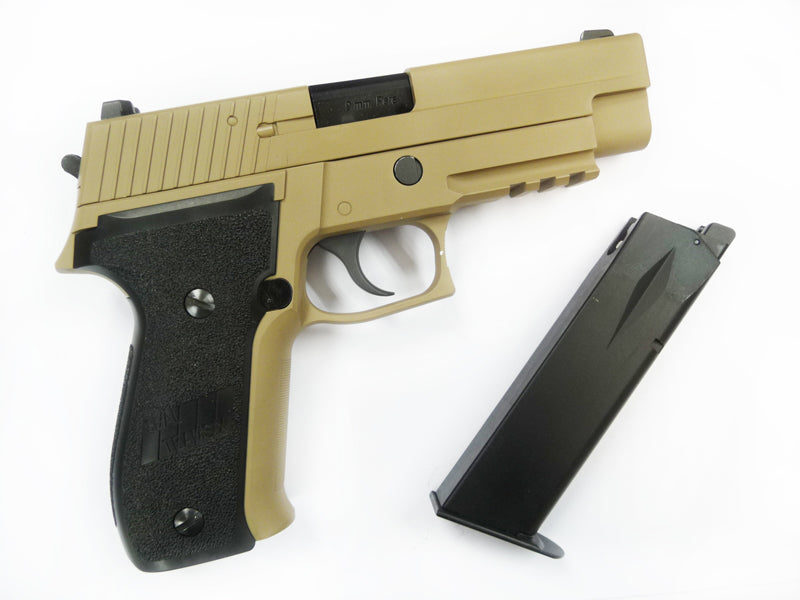 WE F226 MK25 Railed Full Metal GBB Pistol ( No Marking ) ( DE ) ( 226 P226)