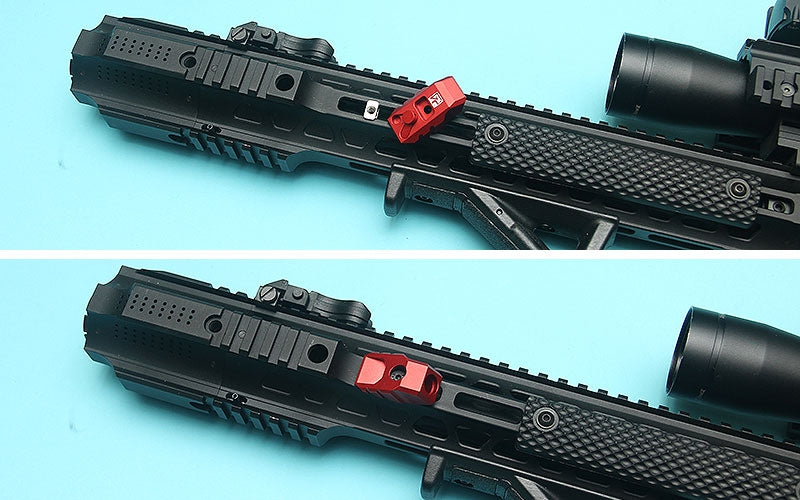 G&P Adjustable QD Sling Swivel for M-Lok / Keymod System-Red