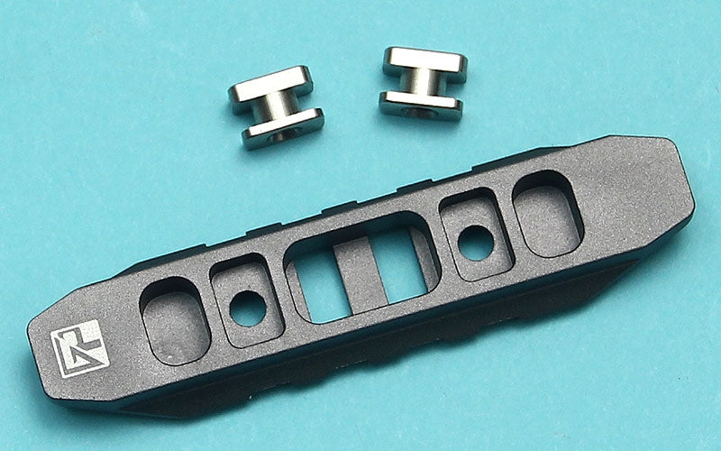 G&P M-Lok / Keymod 85mm Rail (B) ( Black / Grey )-Grey