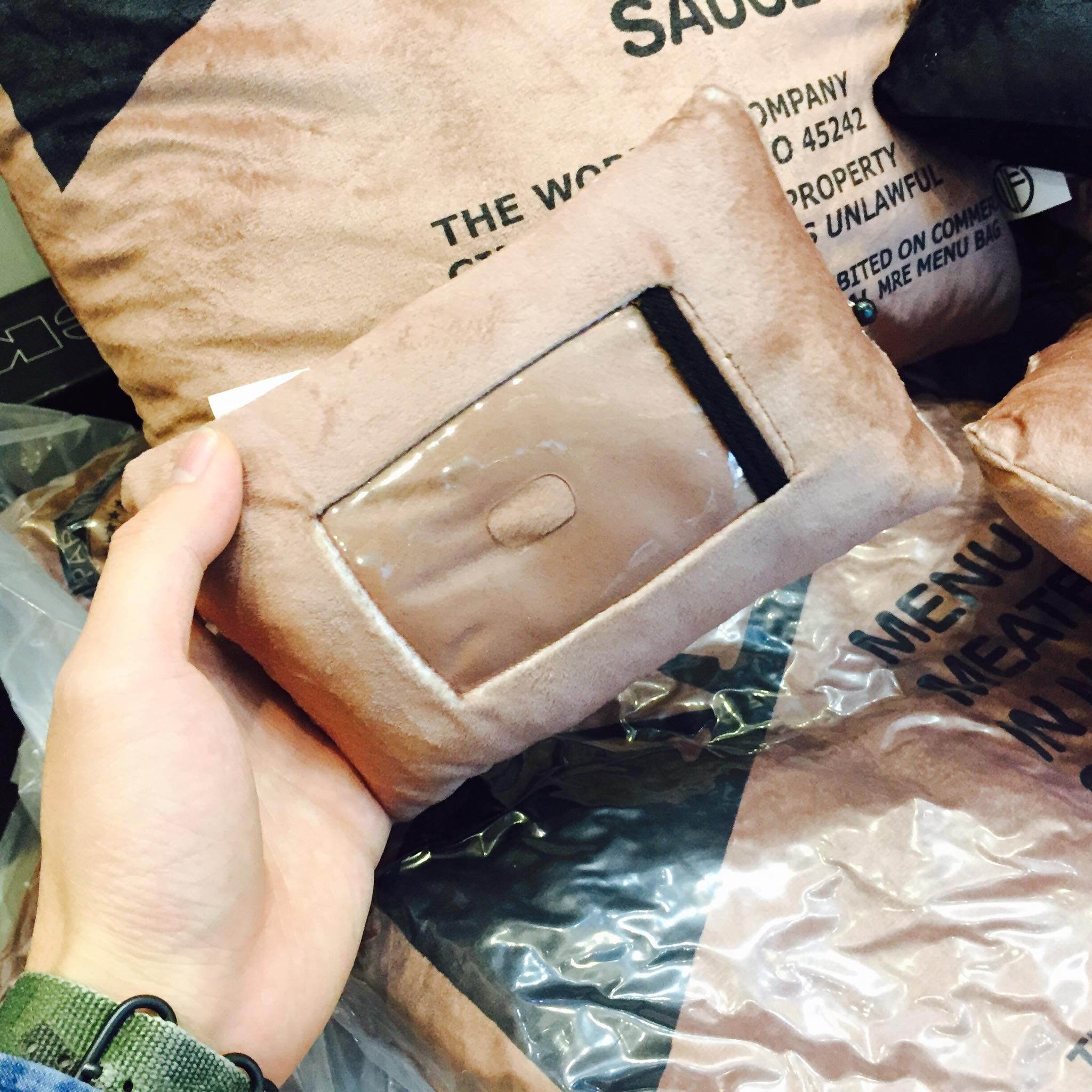 MRE Style Plush Cushion - Small