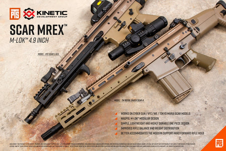 PTS Kinetic SCAR MREX M-Lok 4.9” Rail ( DE )