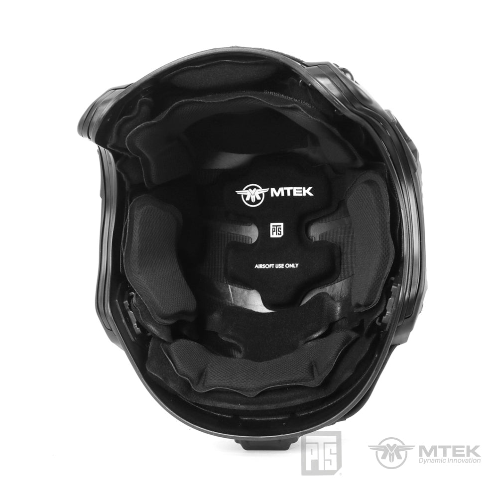 PTS MTEK FLUX Helmet ( Black / Flat Dark Earth / OD Green )-Olive Drab