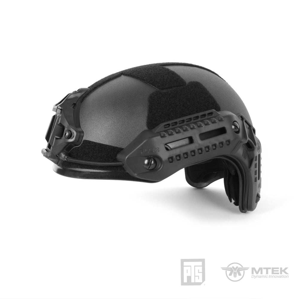 PTS MTEK FLUX Helmet ( Black / Flat Dark Earth / OD Green )-Olive Drab
