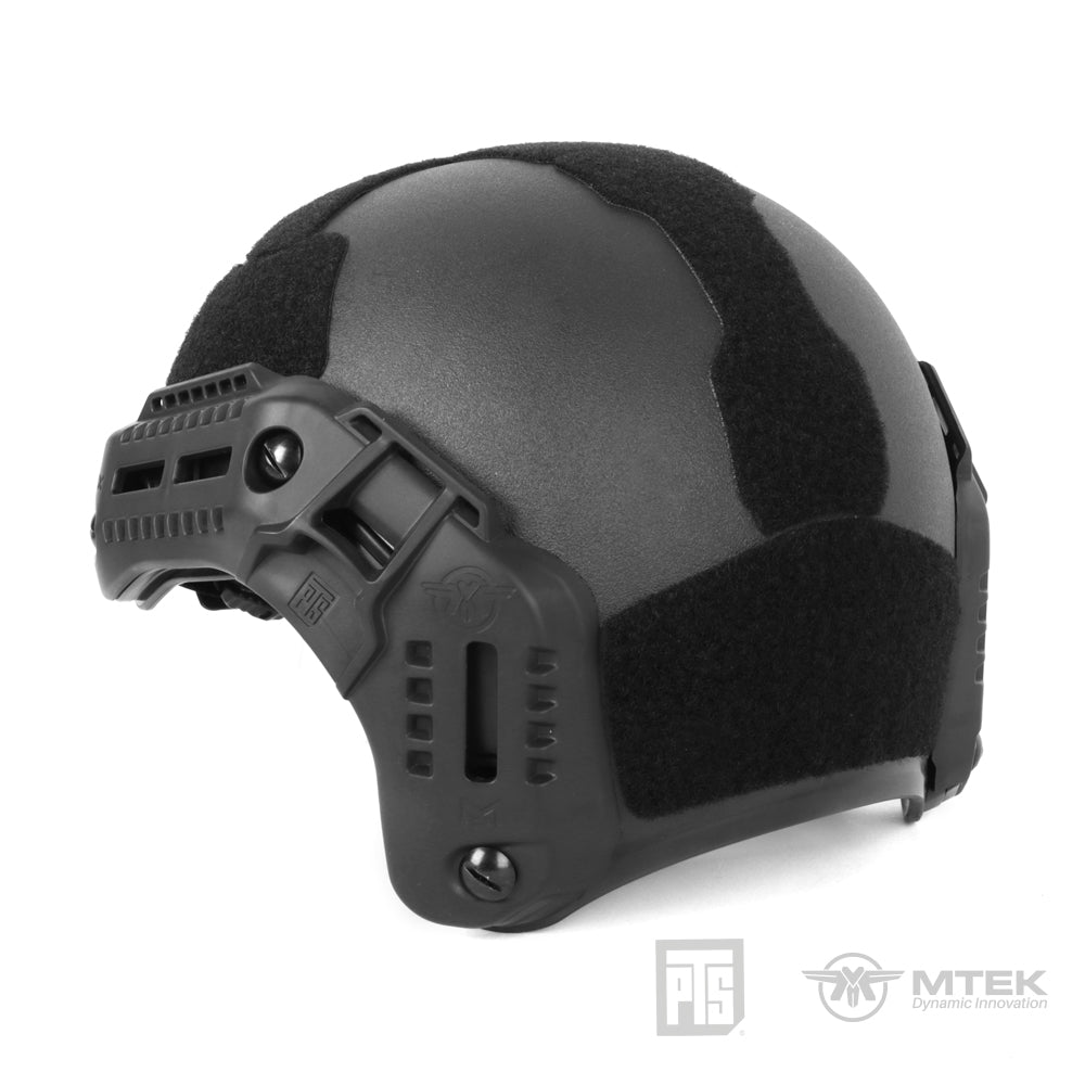 PTS MTEK FLUX Helmet ( Black / Flat Dark Earth / OD Green )-Olive Drab