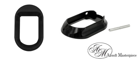 Airsoft Masterpiece AM Infinity Magwell for Marui TM Hi-Capa GBBP Series-Silver