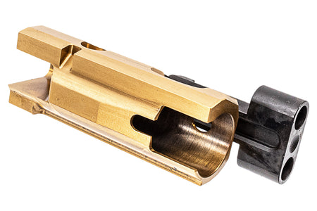 MWC CNC Steel Bolt Carrier BCG with Dust Cover For APFG MPX GBB Series ( PVD Gold )