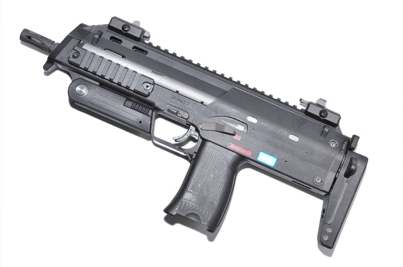 New Wave Small Rice 7 Airsoft Gas Blowback ( WE SMG MP7 GBB ) ( Black ) ( MP7 Style )