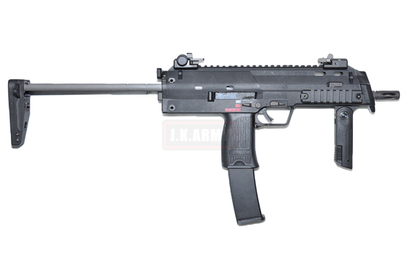 New Wave Small Rice 7 Airsoft Gas Blowback ( WE SMG MP7 GBB ) ( Black ) ( MP7 Style )