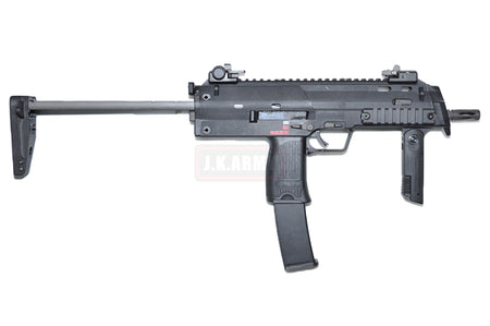 New Wave Small Rice 7 Airsoft Gas Blowback ( WE SMG MP7 GBB ) ( Black ) ( MP7 Style )