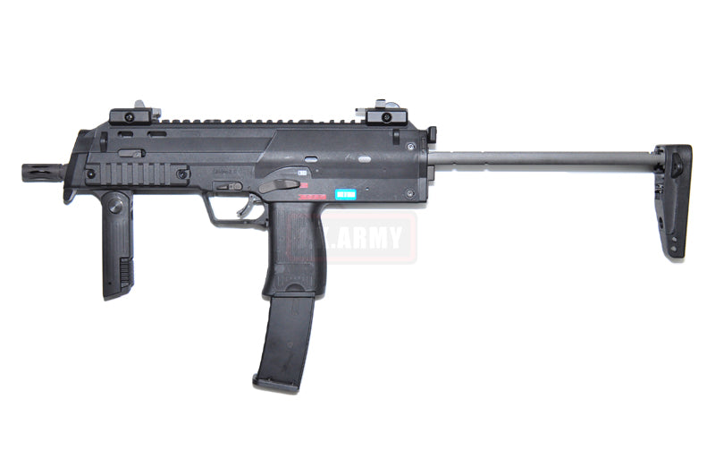 New Wave Small Rice 7 Airsoft Gas Blowback ( WE SMG MP7 GBB ) ( Black ) ( MP7 Style )