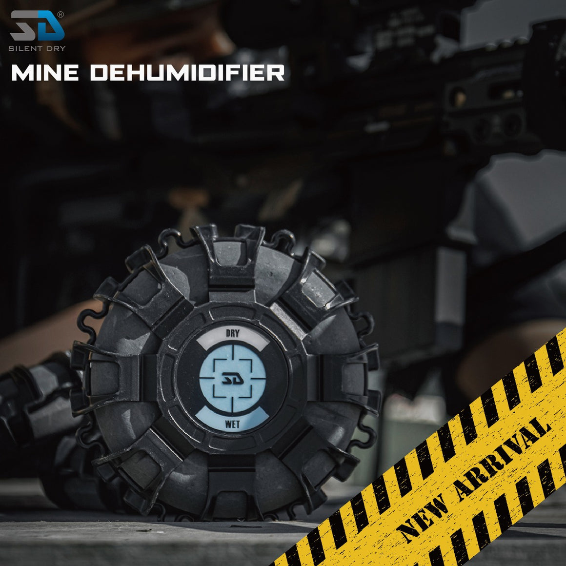 Silent Dry SD - MINE Gun Safe Dehumidifier Stone ( 1 Piece )