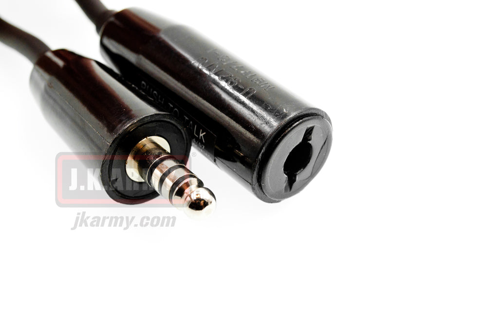 NEXUS Type 7.1 to Headset Military Type Pin Adapter Cable Wire