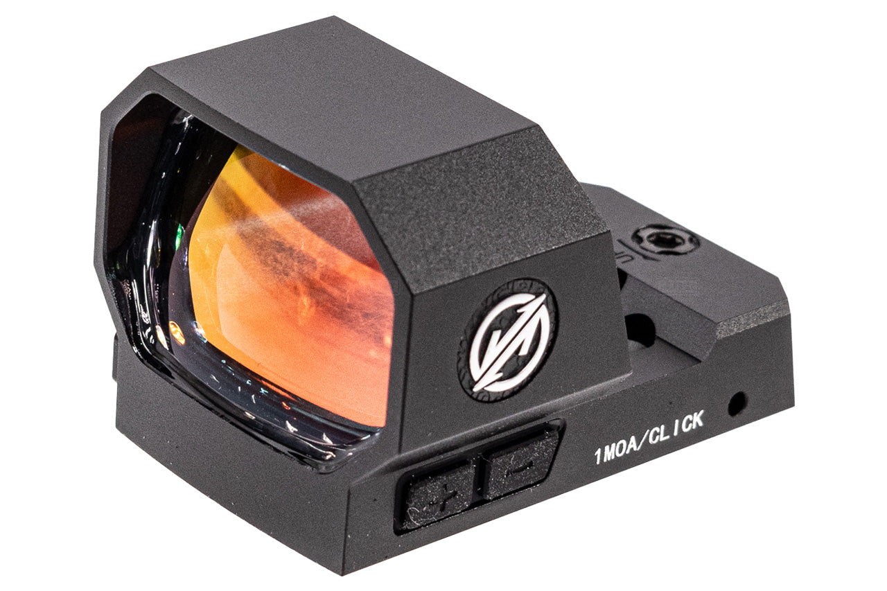 Nutrek Optics ALPHA 1x34x23 Extra-Large FOV Reflex Sight ( 6 MOA Dot / Hybrid Cirlce & Dot Reticle ) -65 MOA Ring w/ 2 MOA Dot