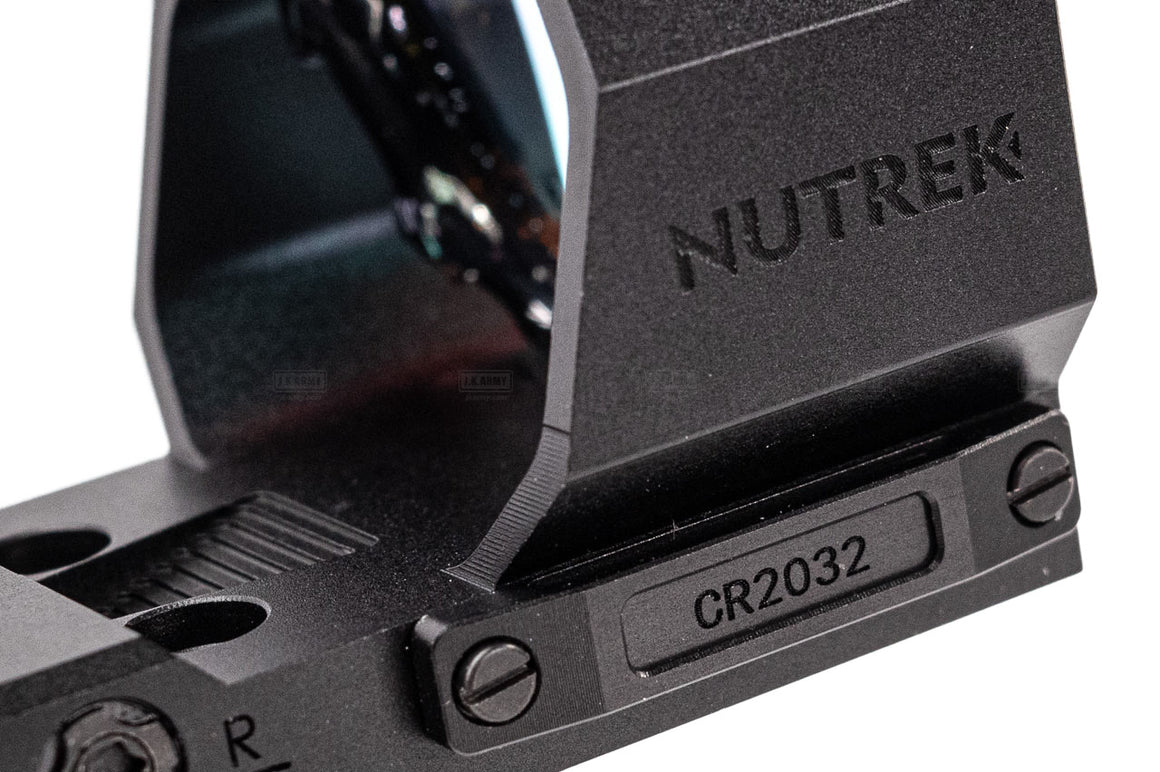 Nutrek Optics ALPHA 1x34x23 Extra-Large FOV Reflex Sight ( 6 MOA Dot / Hybrid Cirlce & Dot Reticle ) -65 MOA Ring w/ 2 MOA Dot