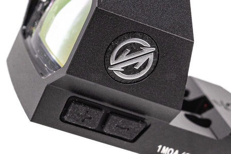 Nutrek Optics ALPHA 1x34x23 Extra-Large FOV Reflex Sight ( 6 MOA Dot / Hybrid Cirlce & Dot Reticle ) -65 MOA Ring w/ 2 MOA Dot