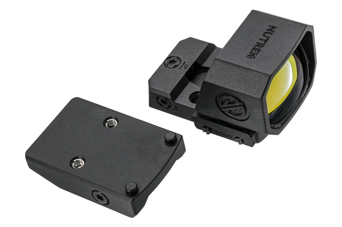 Nutrek Optics ALPHA-X 1x30x23 Extra-Large FOC Reflex Red Dot Sight ( 3 MOA / 6 MOA )-6 MOA