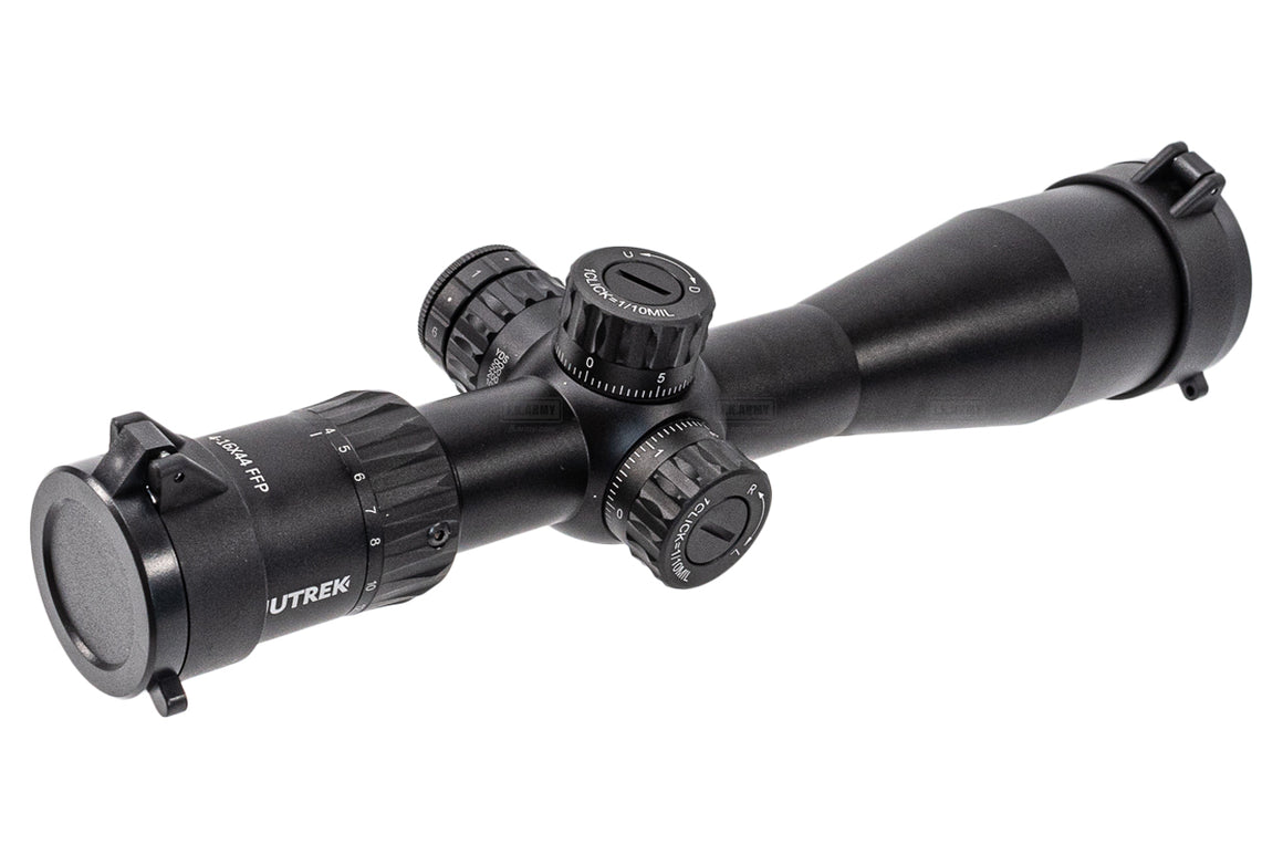 Nutrek Optics BLACKIRON ES FFP 4-16x44 30mm Rifle Scope ( Medium Level Optics )