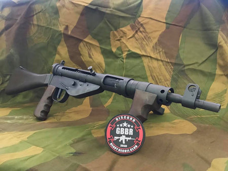 Northeast STEN Gun MK 5 GBBR , STEN MACHINE CARBINE GBB MARKS 5 ( Black )