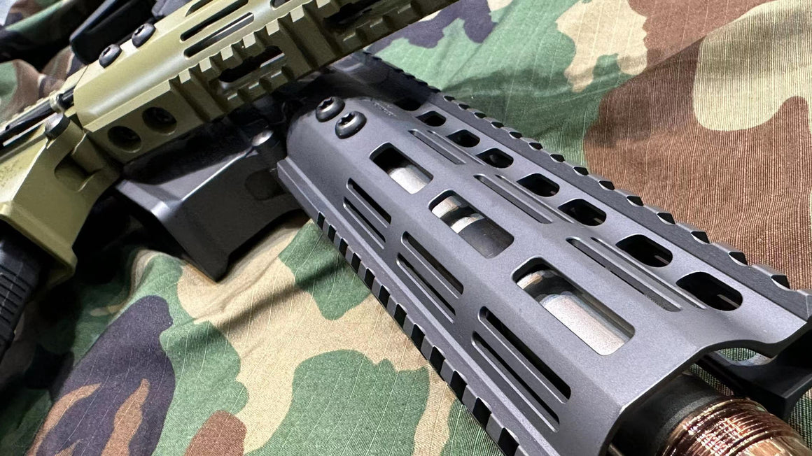 EMG Noveske Licensed 7.94” Gen 4 Ghetto Blaster Receiver Kit for Tokyo Marui TM M4 MWS GBB Series ( by DYTAC ) ( Cerakote Noveske Tiger Eye Brown )