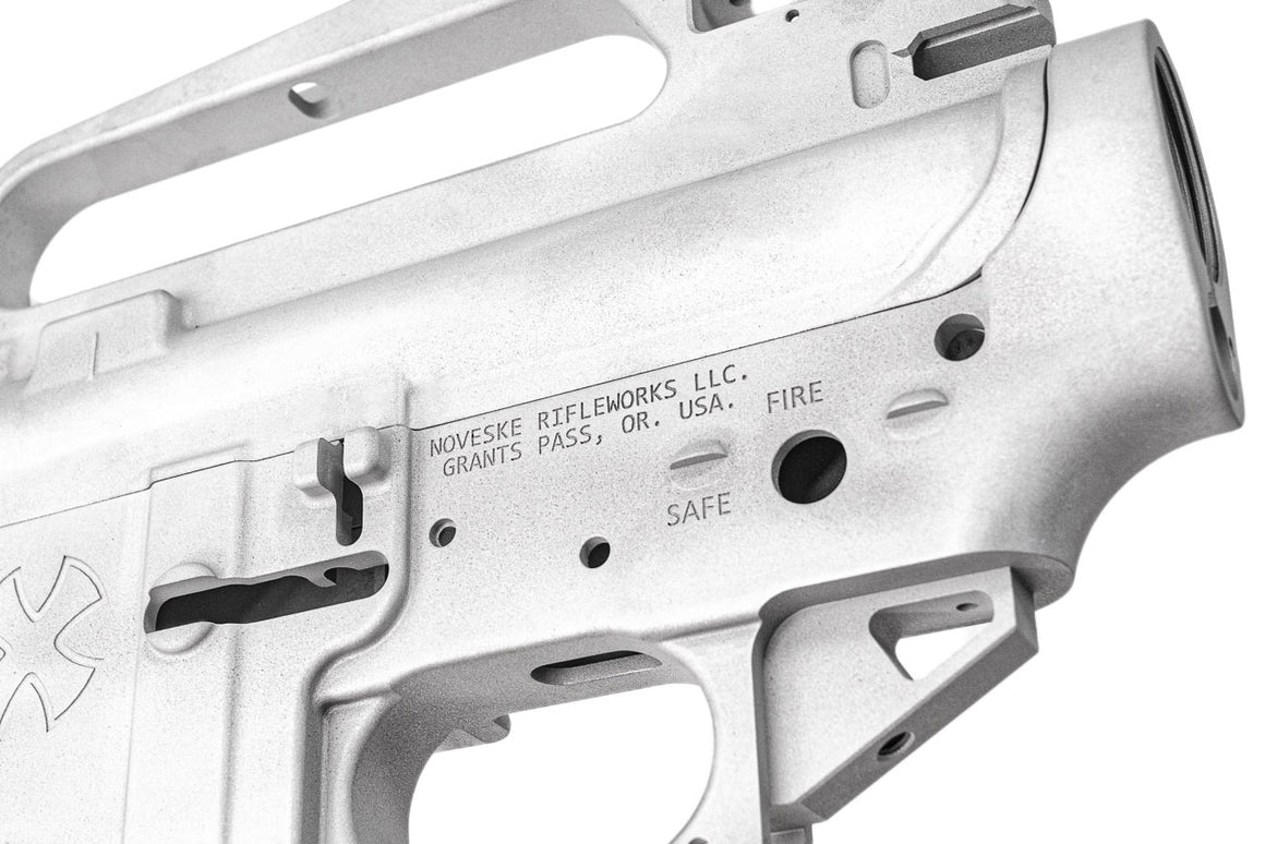 EMG Noveske Licensed A2 Carry Handle Upper Chainsaw Receiver and FSP Handguard Conversion Kit Set For Marui TM MWS GBBR Series ( by DYTAC ) ( RAW Edition, Non-Anodized )