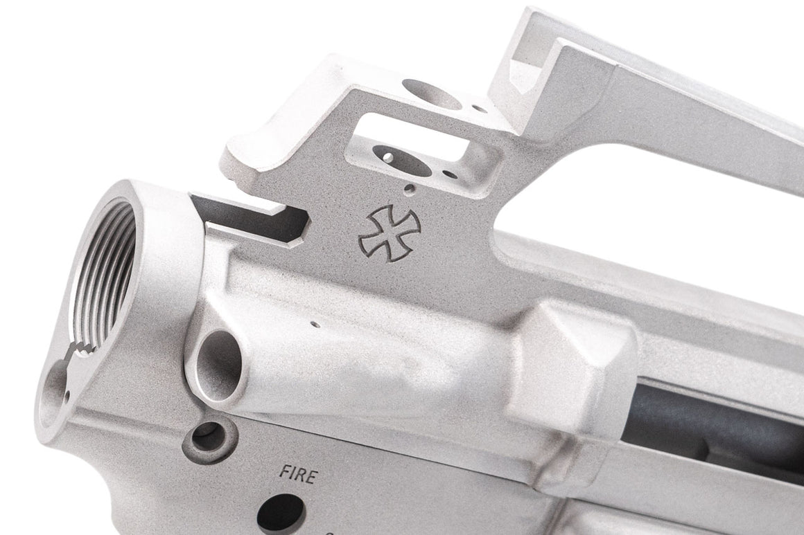 EMG Noveske Licensed A2 Carry Handle Upper Chainsaw Receiver and FSP Handguard Conversion Kit Set For Marui TM MWS GBBR Series ( by DYTAC ) ( RAW Edition, Non-Anodized )