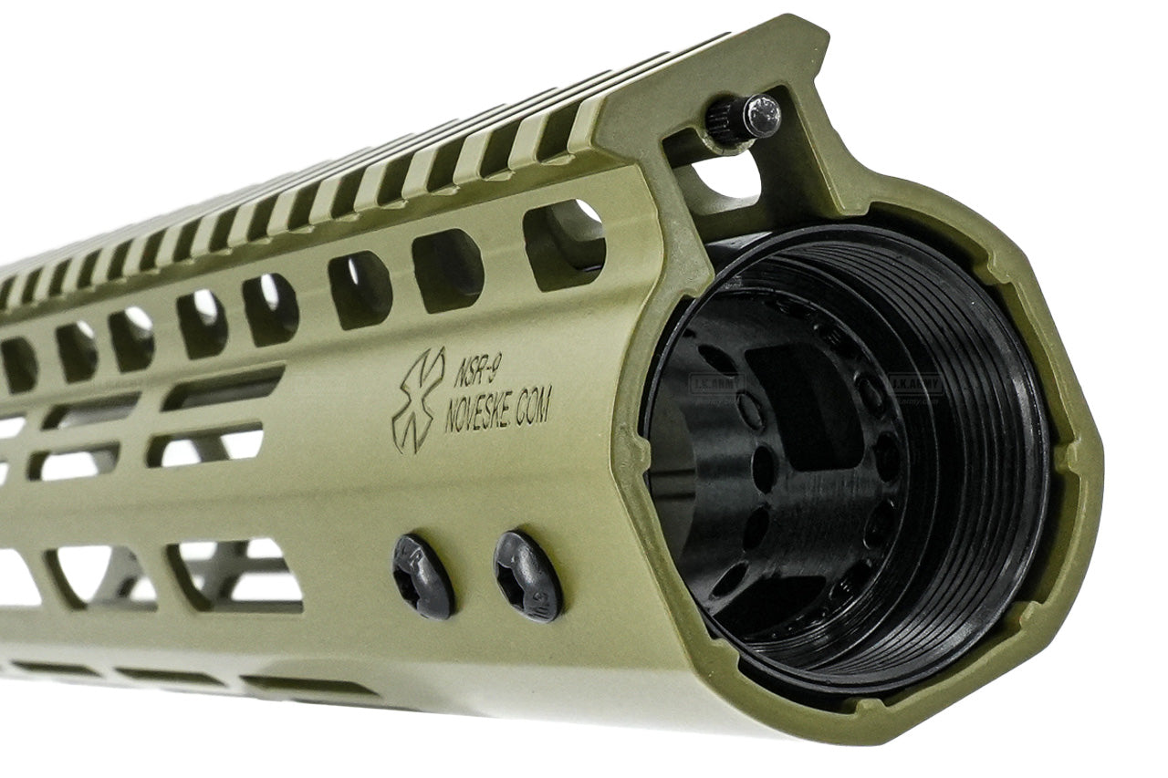 EMG Noveske NSR9 Handguard Set For Marui TM MWS / CGS AR / M4 GBBR Series ( by CGS ) -Olive Drab
