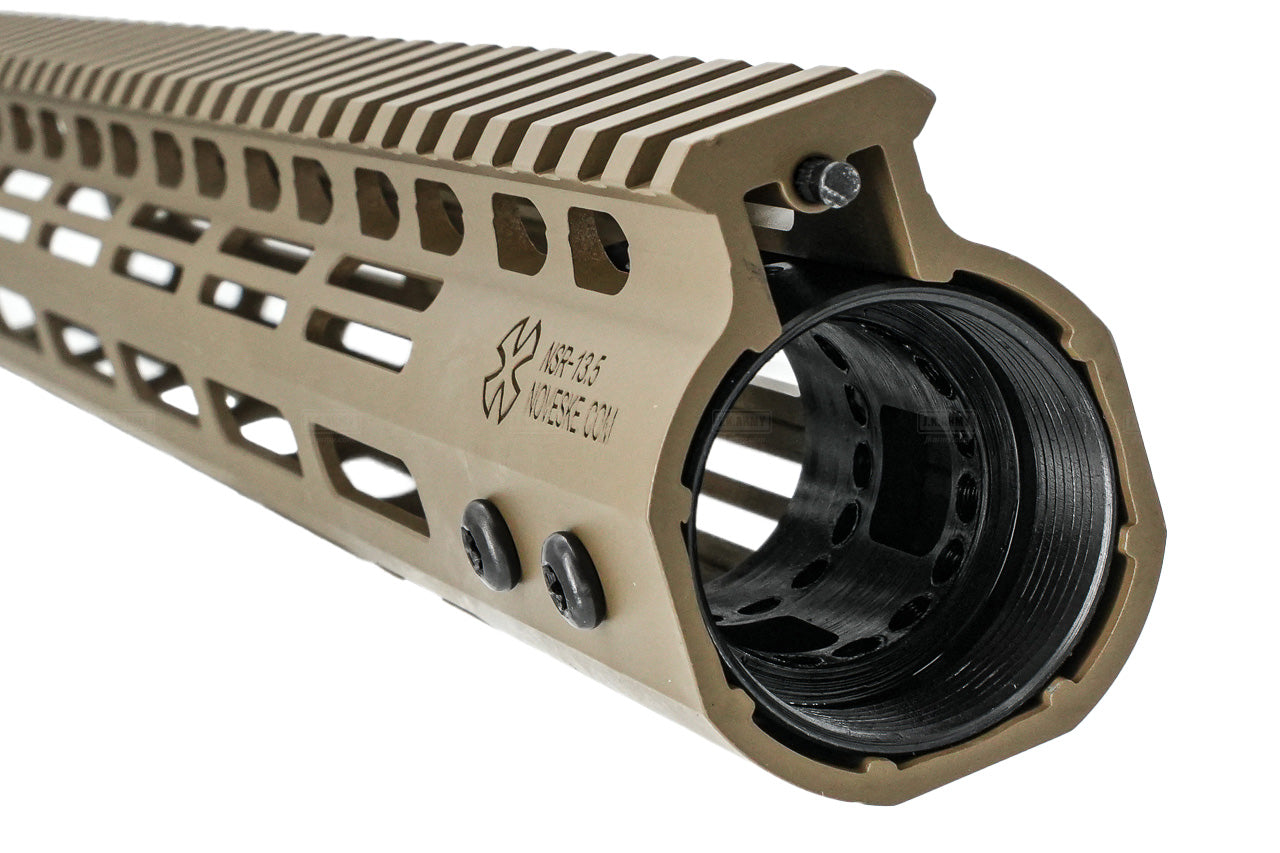 EMG Noveske NSR13.5 Handguard Set For Marui TM MWS / CGS AR / M4 GBBR Series ( by CGS ) -Olive Drab