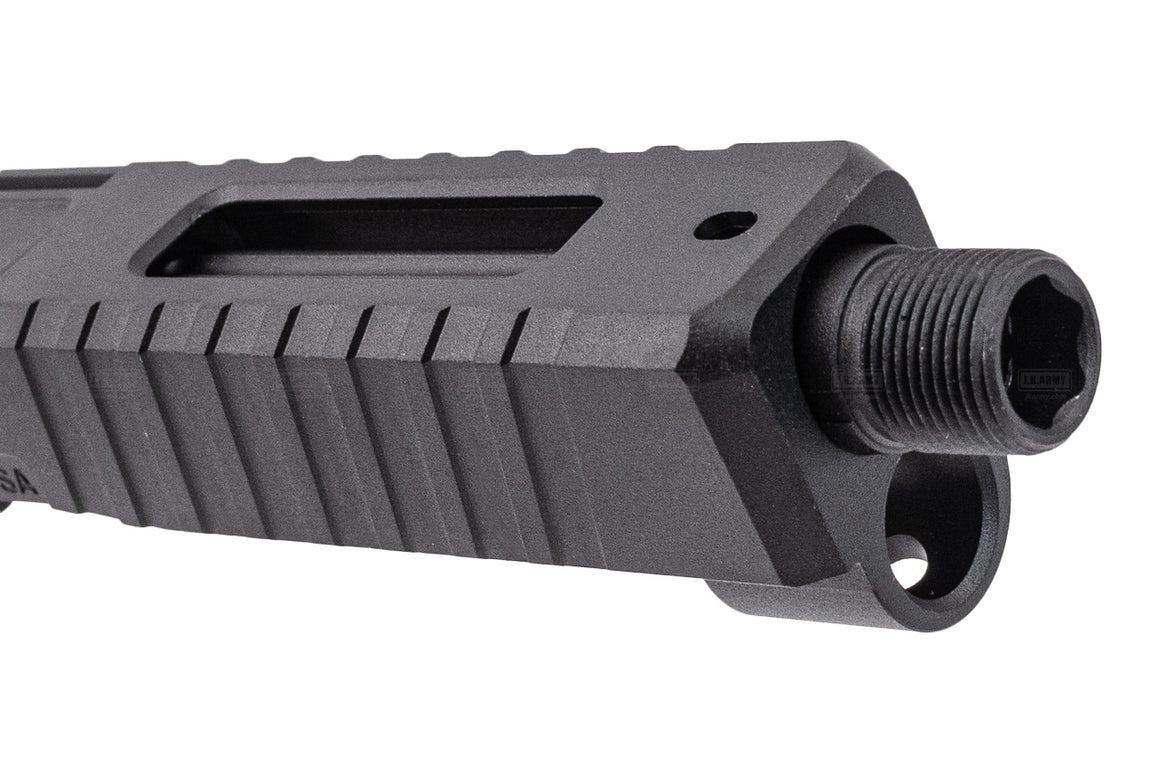EMG Noveske Licensed DM Slide & Outer Barrel Set For Umarex SRC / TM Glock 17 Gen 5 MOS GBBP ( by DYTAC )