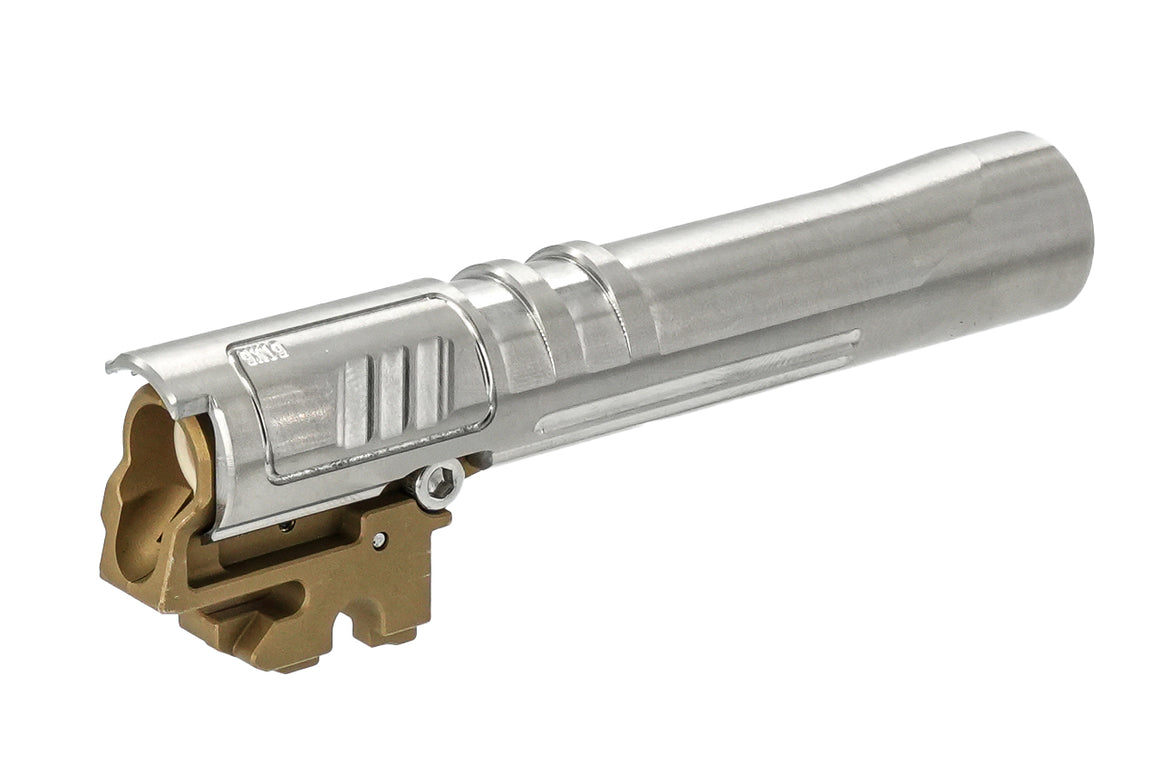 EMG Licensed CNC Steel Staccato C ( RMR Version ) Slide + Aluminum Frame Kit For Marui TM Hi-Capa GBBP Series