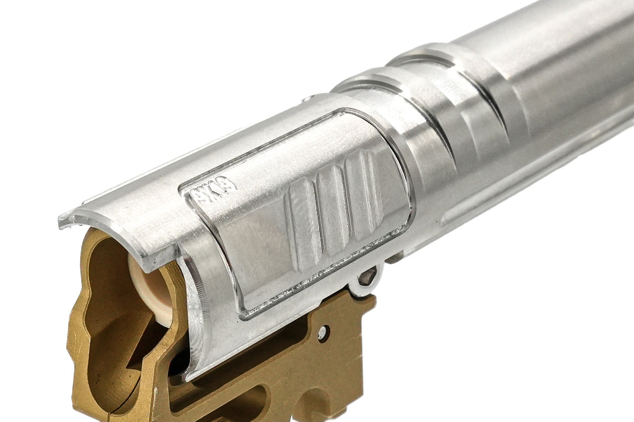 EMG Licensed CNC Steel Staccato C ( RMR Version ) Slide + Aluminum Frame Kit For Marui TM Hi-Capa GBBP Series