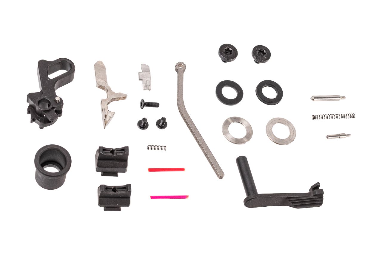 EMG Licensed CNC Steel Staccato C ( RMR Version ) Slide + Aluminum Frame Kit For Marui TM Hi-Capa GBBP Series