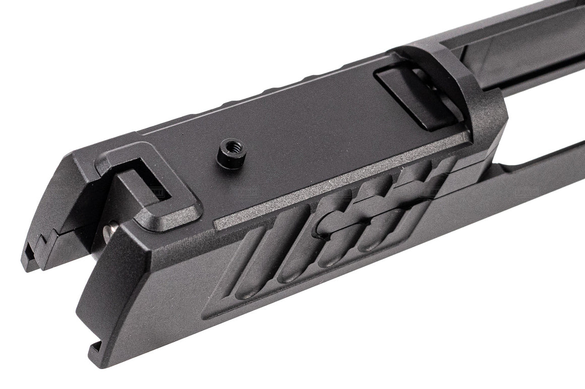 EMG Licensed CNC Aluminum Staccato C ( RMR Version ) Slide & Frame Kit For Marui TM Hi-Capa GBBP Series