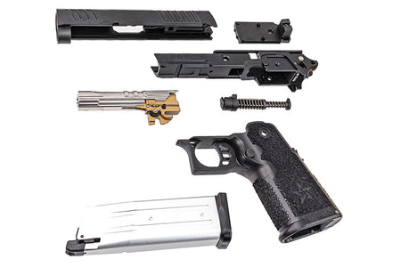 EMG Licensed CNC Aluminum Staccato CS ( RMR Version ) Slide & Frame Kit For Marui TM Hi-Capa GBBP Series